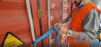 Portas de contedores de retención Secu-Door