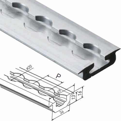 CARRIL DE FIJACIÓN 3.000 MM