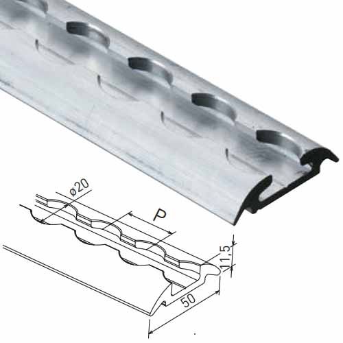 CARRIL DE SUPERFICIE 3.000 MM
